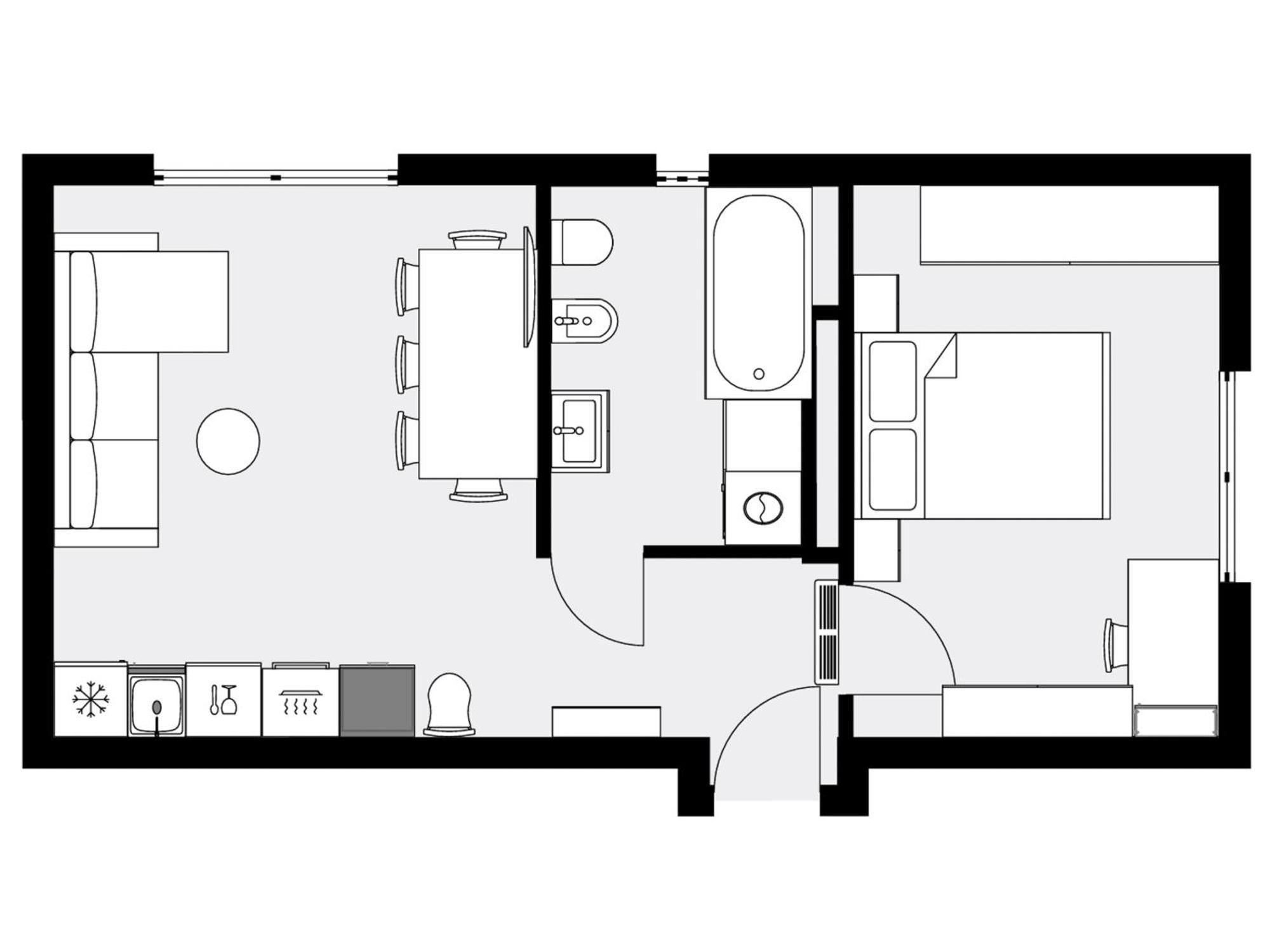 Urban Apartments Premium No 3, Free Private Parking, Self Check-In คอร์ซุฟ ภายนอก รูปภาพ